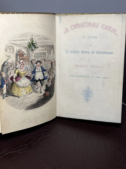 A Christmas Carol by Charles Dickens 1843 First Edition First Impression