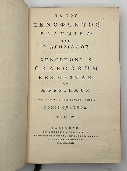 The Works of Xenophon 1762-1767