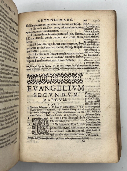 The New Testament 1579 Early English Printing