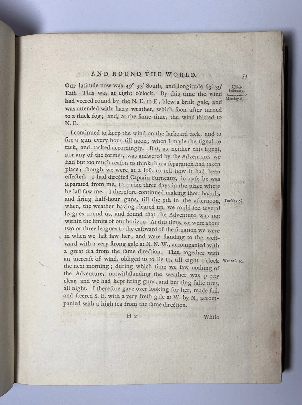 Captain Cook's Voyage to the South Pole 1777 First Edition