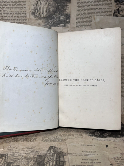 Through the Looking-Glass by Lewis Carroll 1872 First Edition