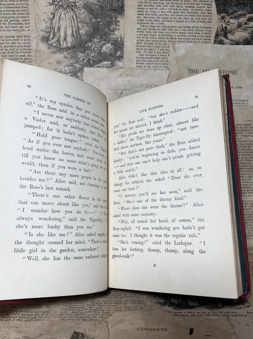 Through the Looking-Glass by Lewis Carroll 1872 First Edition