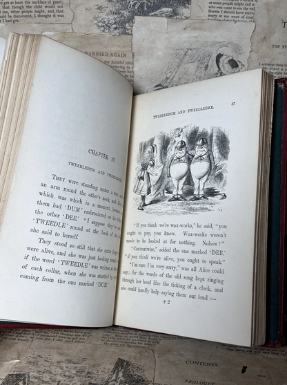 Through the Looking-Glass by Lewis Carroll 1872 First Edition