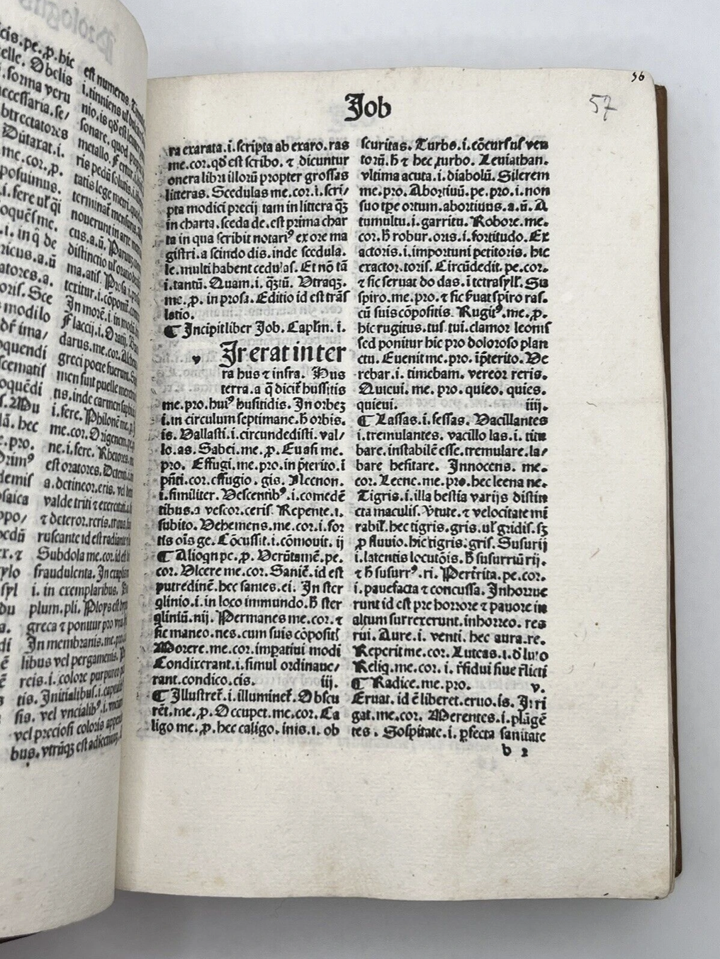 Mammotrectus Super Bibliam - 1485 An Incunable Guide to Understanding the Bible