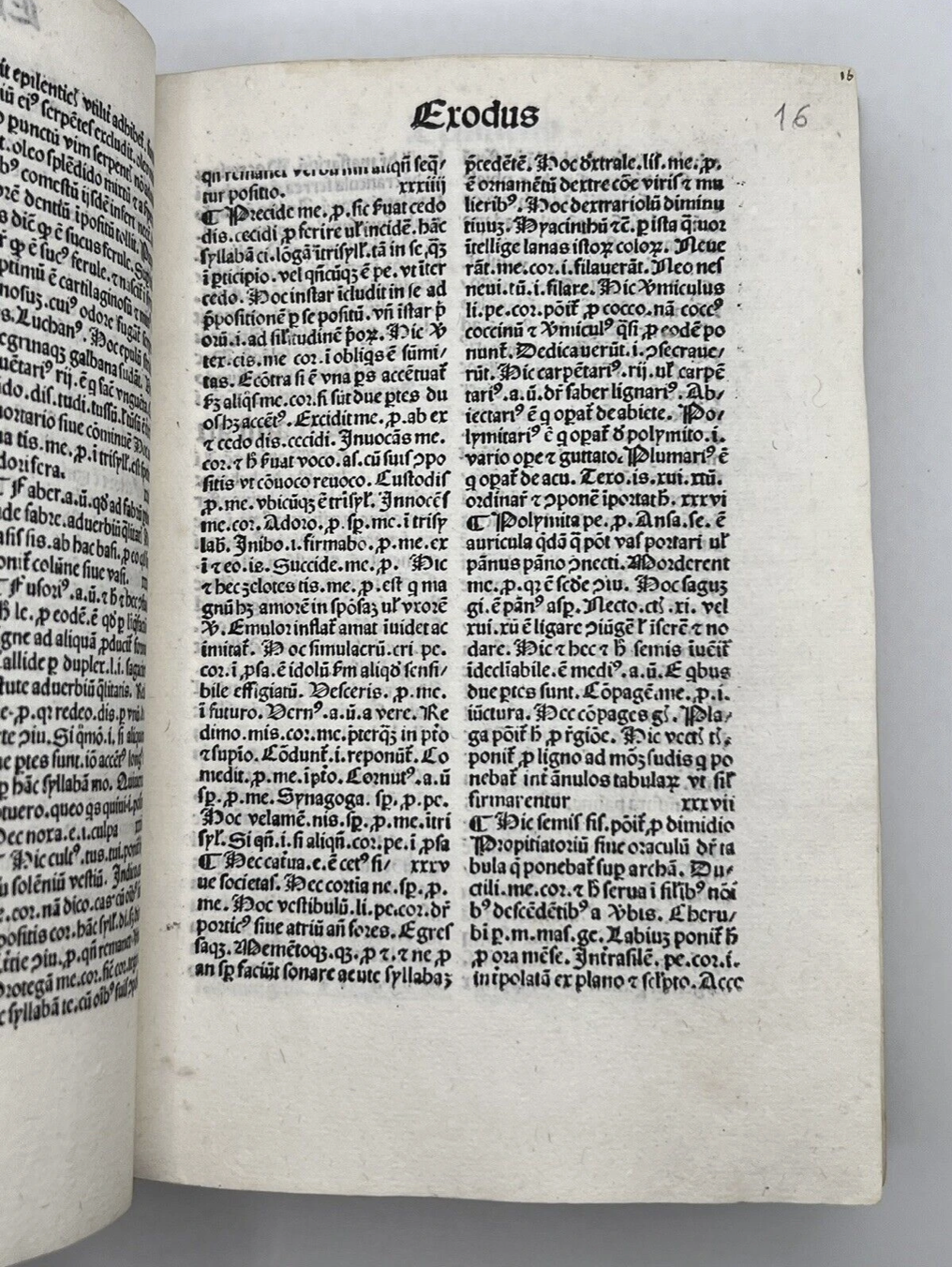 Mammotrectus Super Bibliam - 1485 An Incunable Guide to Understanding the Bible