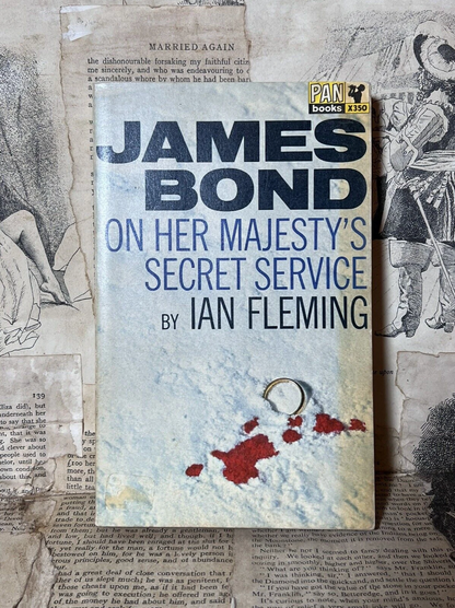 On Her Majesty’s Secret Service 1964 - Pan Books First Edition First Impression