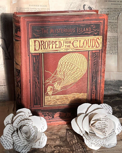 Dropped From the Clouds (The Mysterious Island Part 1) by Jules Verne, 1876.