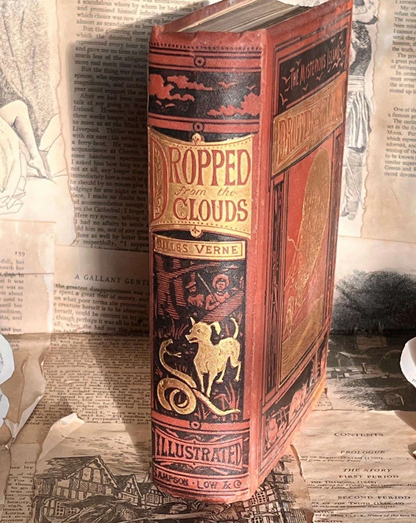 Dropped From the Clouds (The Mysterious Island Part 1) by Jules Verne, 1876.