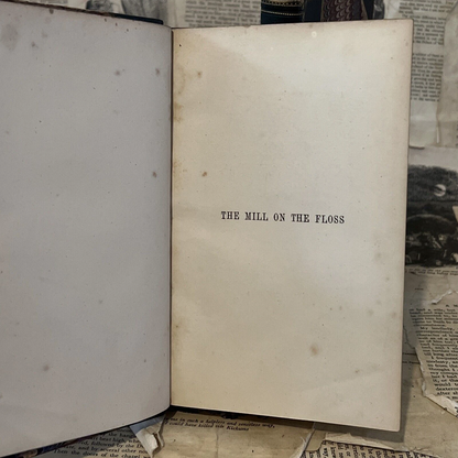 The Mill on the Floss by George Eliot 1860 First Edition