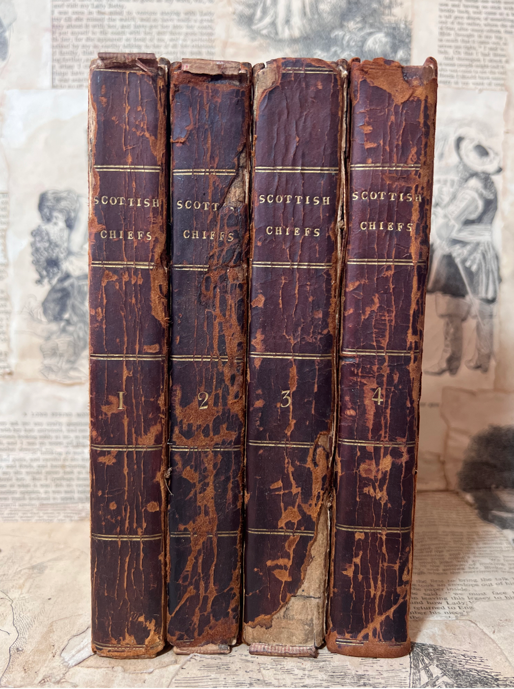 Scottish Chiefs by Jane Porter 1810 First Edition