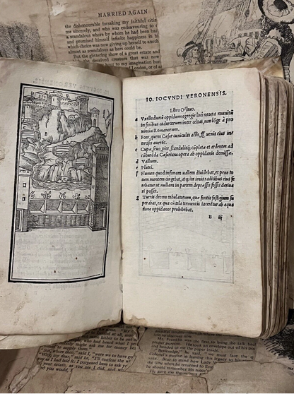 Julius Caesar's Commentaries 1514 Lovely Woodcuts Throughout