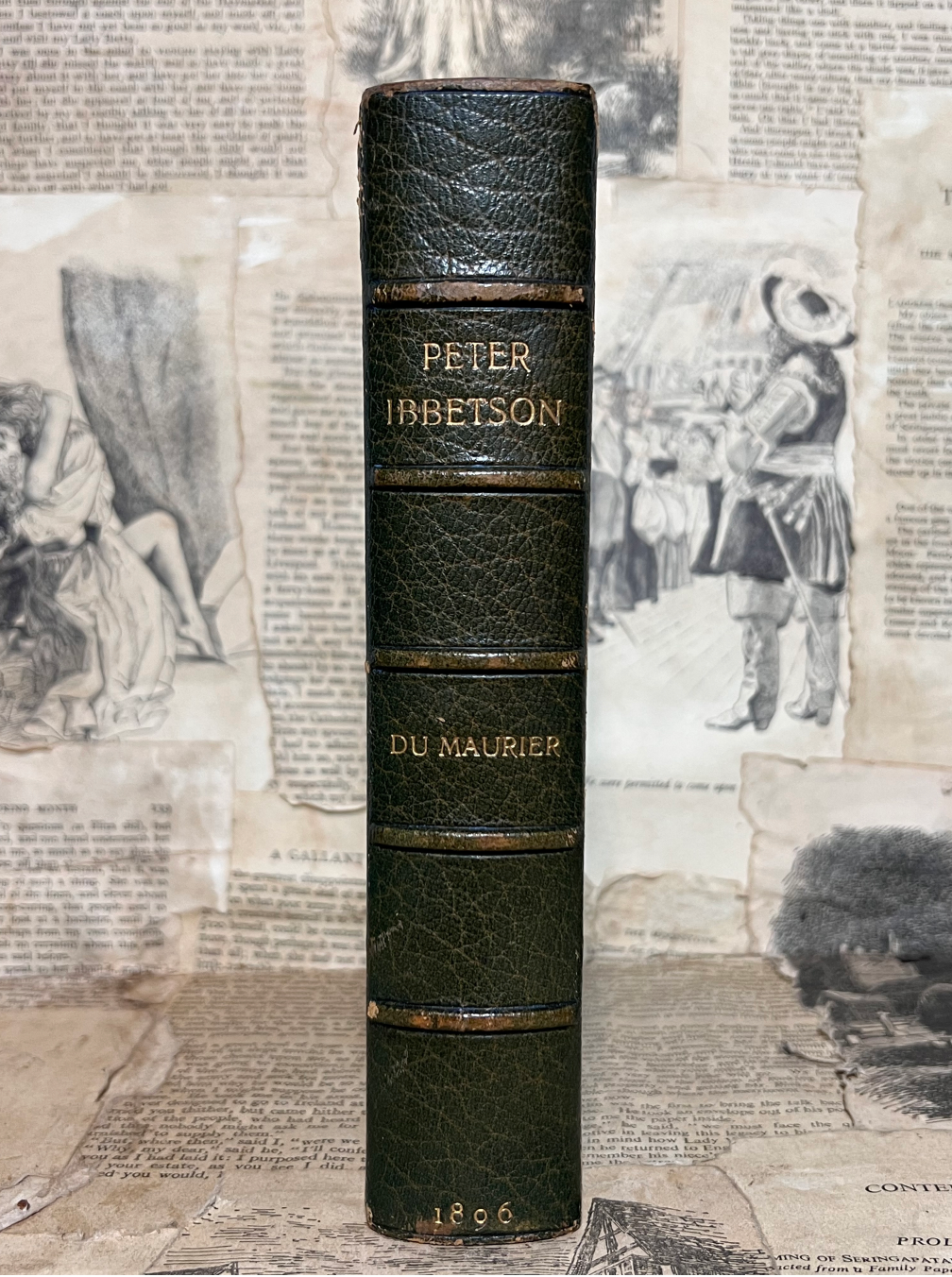 Peter Ibbetson by George Du Maurier 1896 First Edition; Bayntun Binding