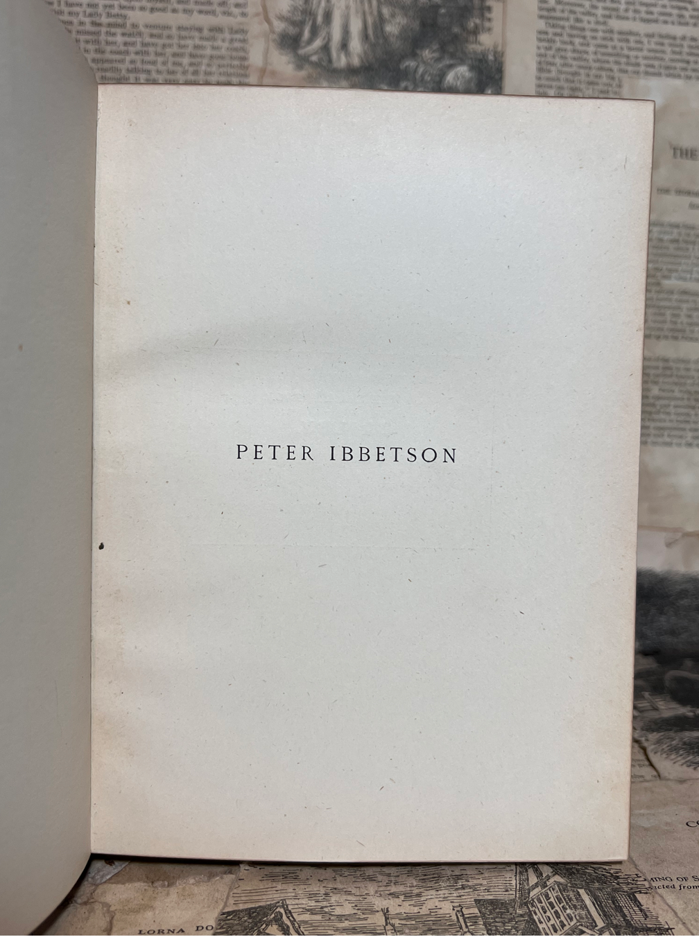 Peter Ibbetson by George Du Maurier 1896 First Edition; Bayntun Binding