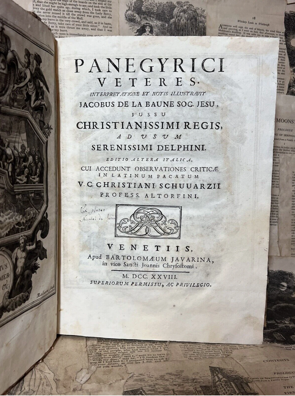 Panegyrici Veteres 1728 - Ancient Roman Emperors