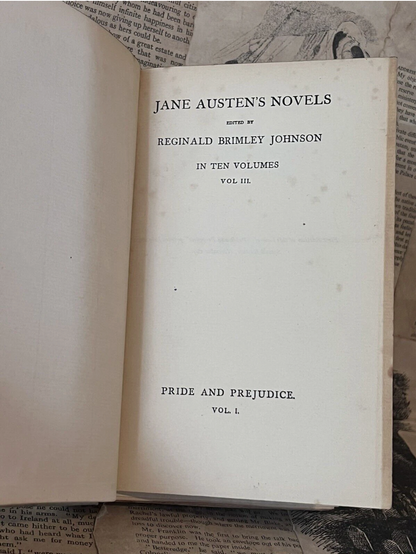 The Novels of Jane Austen 1892