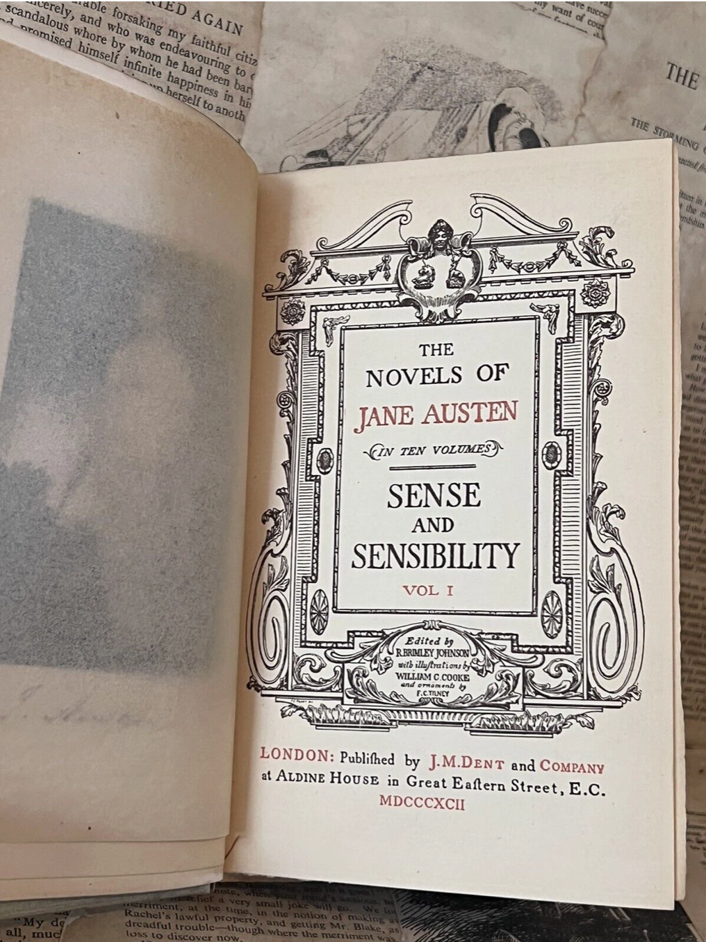 The Novels of Jane Austen 1892