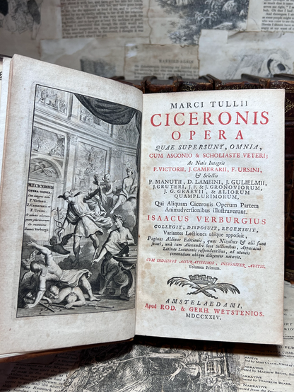 Works of Marcus Tulius Cicero 1724