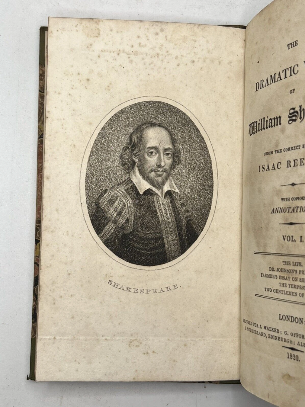 Dramatic Works of William Shakespeare 1820