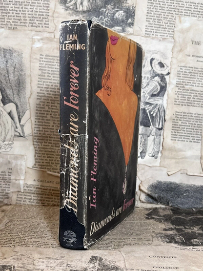 Diamonds Are Forever by Ian Fleming 1956 First Edition First Impression with Original Dust Jacket