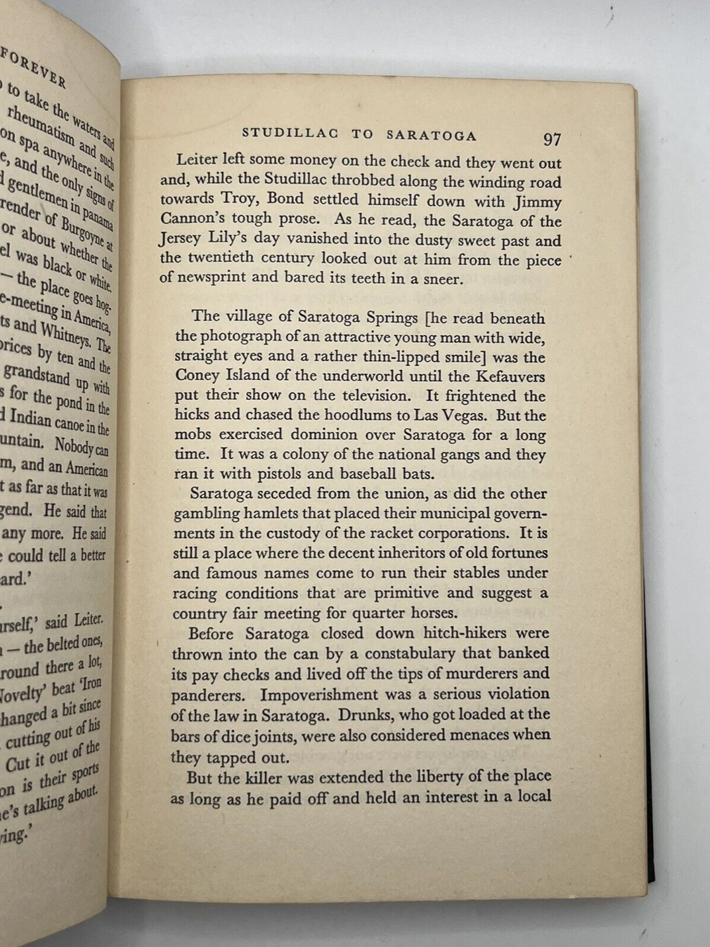 Diamonds Are Forever by Ian Fleming 1956 First Edition First Impression with Original Dust Jacket