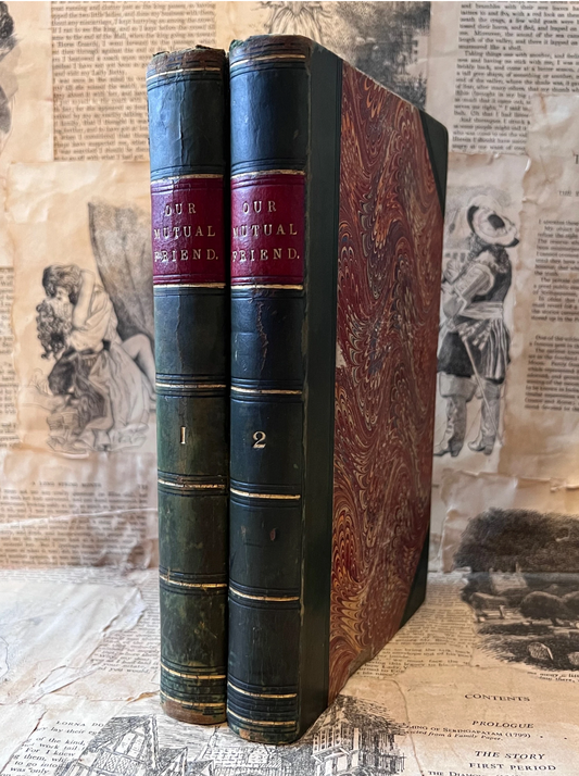 Our Mutual Friend by Charles Dickens 1865 First Edition First Impression