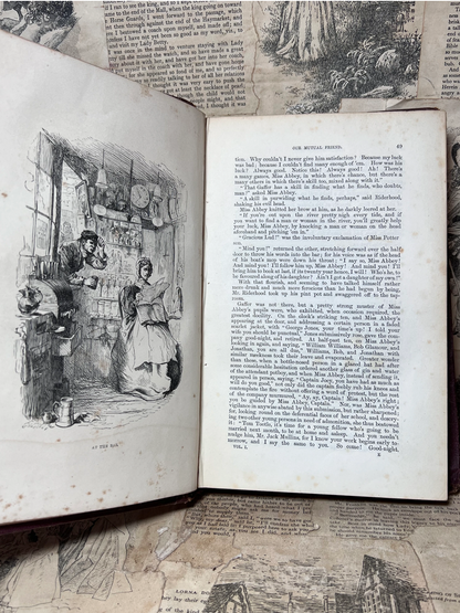 Our Mutual Friend by Charles Dickens 1865 Original Cloth First Edition First Impression