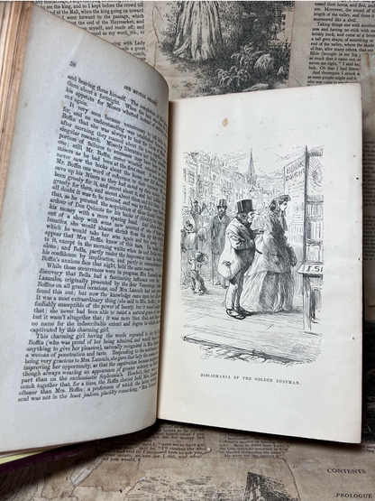 Our Mutual Friend by Charles Dickens 1865 Original Cloth First Edition First Impression