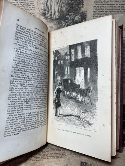 Our Mutual Friend by Charles Dickens 1865 Original Cloth First Edition First Impression