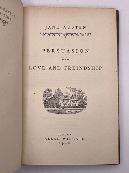 The Works of Jane Austen; The Chawton Edition