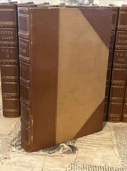 The Diary of Samuel Pepys 1893-99; Riviere Fine Bindings