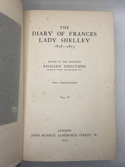 The Diary of Frances Lady Shelley 1912 Sangorski & Sutcliffe