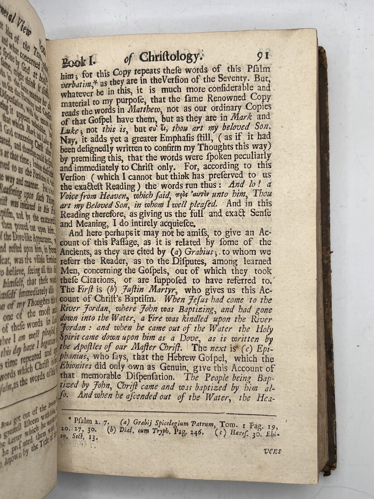 Robert Fleming's Christology 1705 First Edition