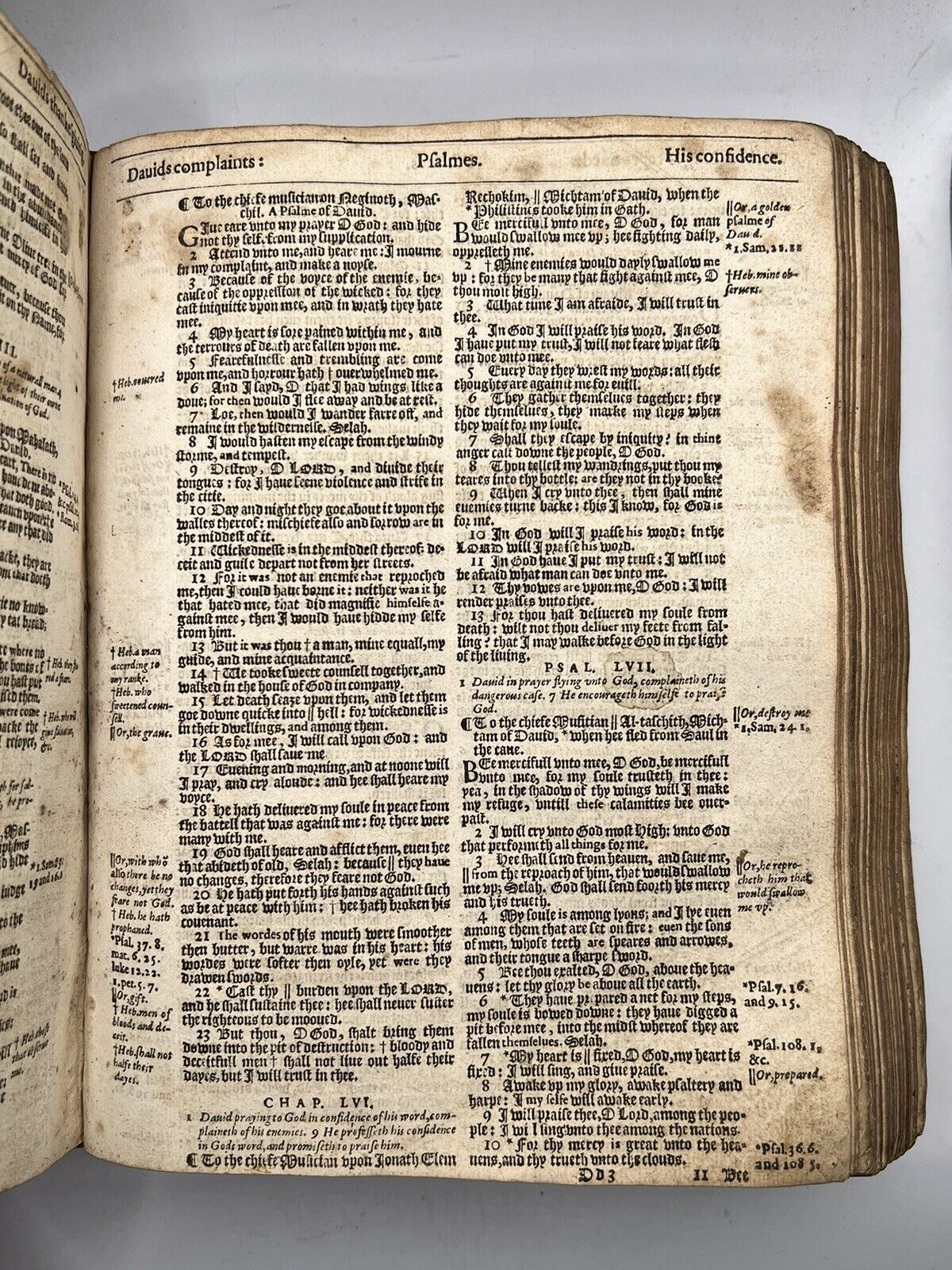 The King James Bible 1621 Rare Early Edition with Misprints