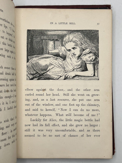 Alice's Adventures in Wonderland by Lewis Carroll 1867 First Edition