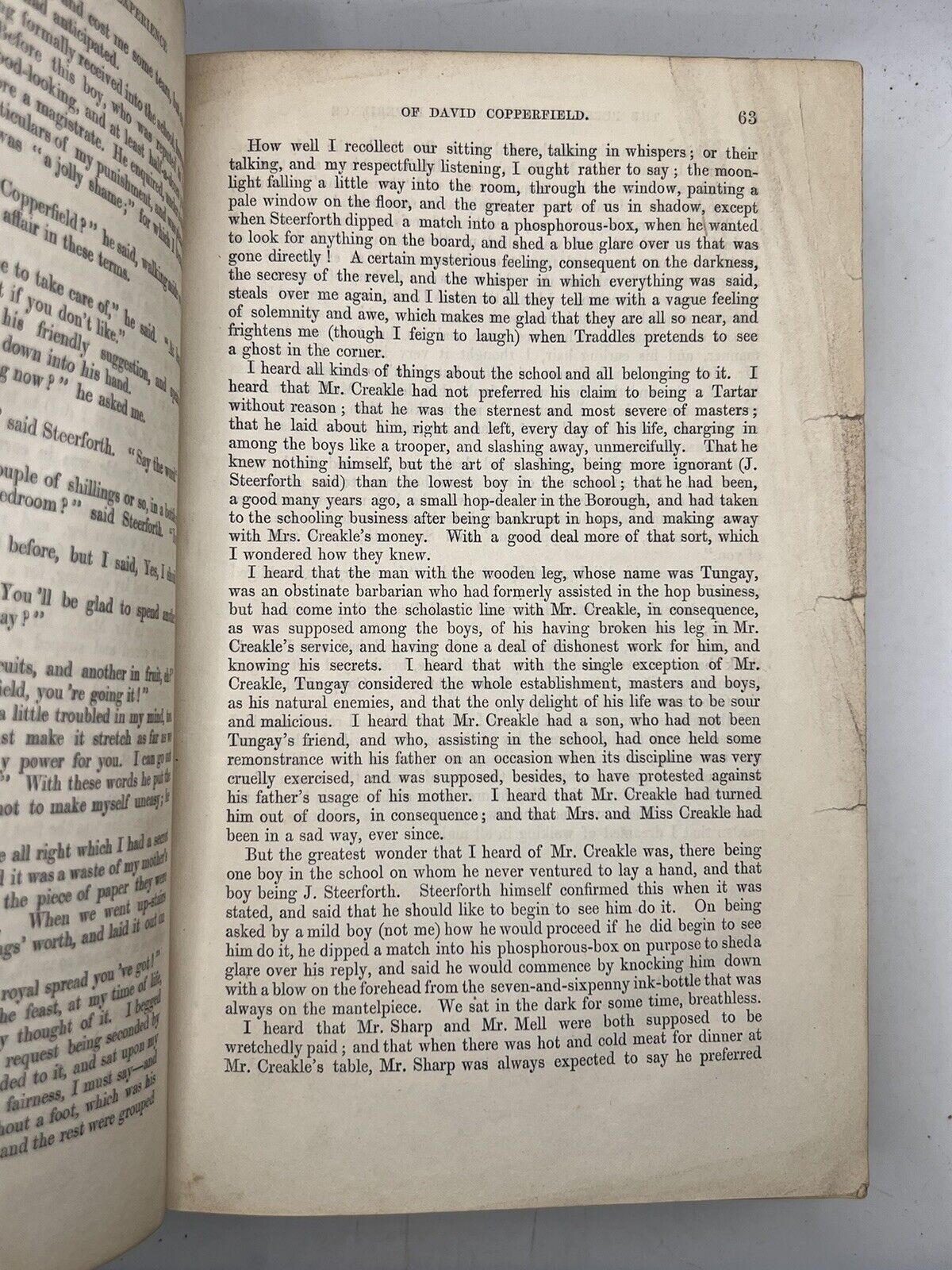 David Copperfield by Charles Dickens 1850 First Edition