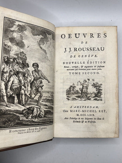 The Works of Jean Jacques Rousseau 1769-1803