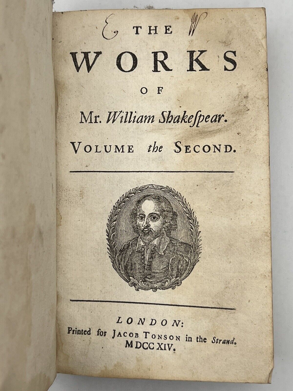 The Works of William Shakespeare 1714 Nicholas Rowe - Rare First Duodecimo Edition