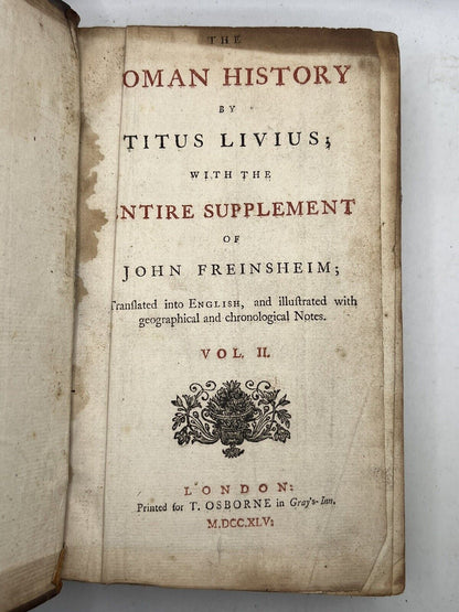 Livy: History of Ancient Rome 1745