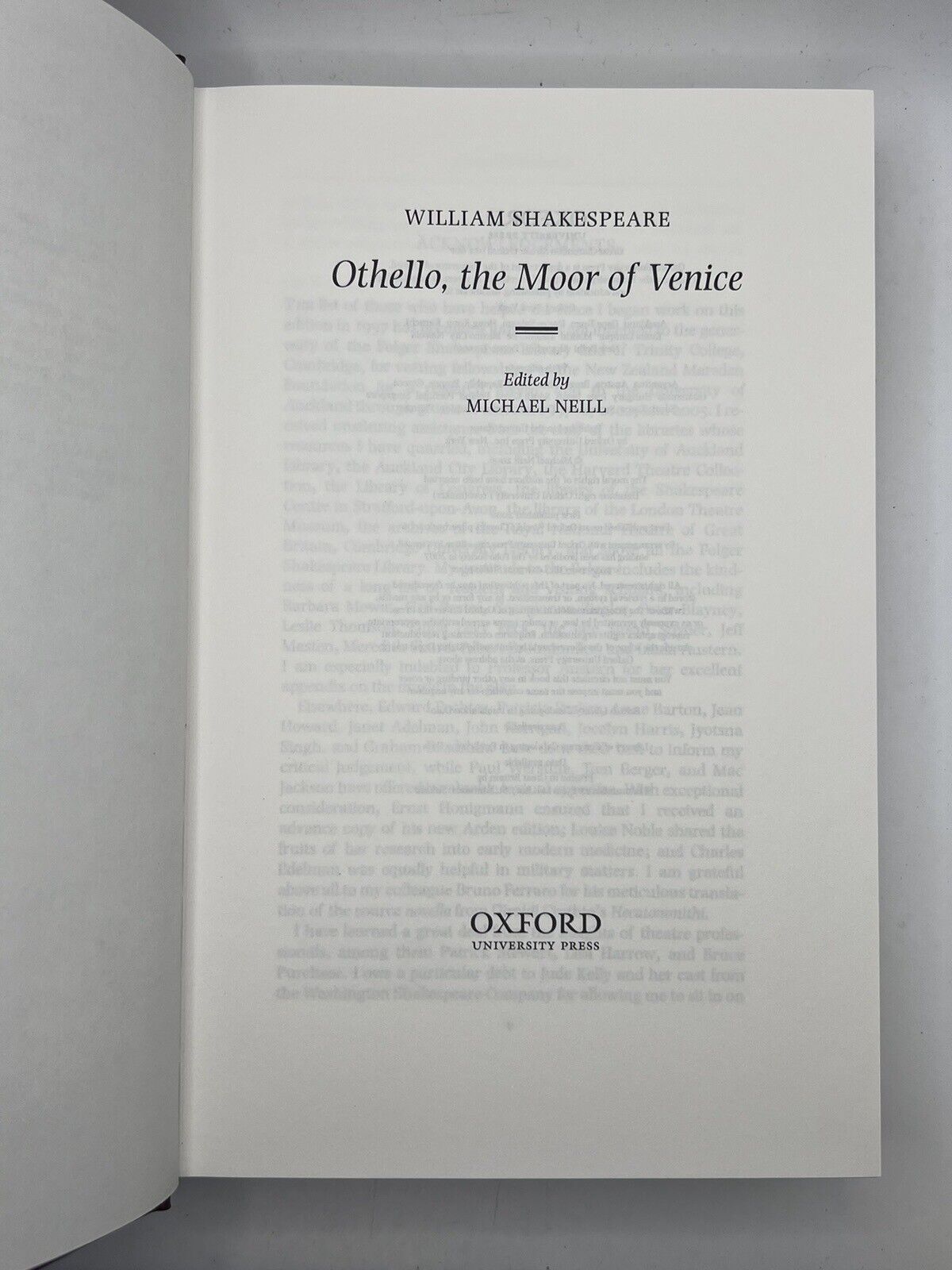 Othello by William Shakespeare 2008 Folio Society, The Letterpress Shakespeare No.670