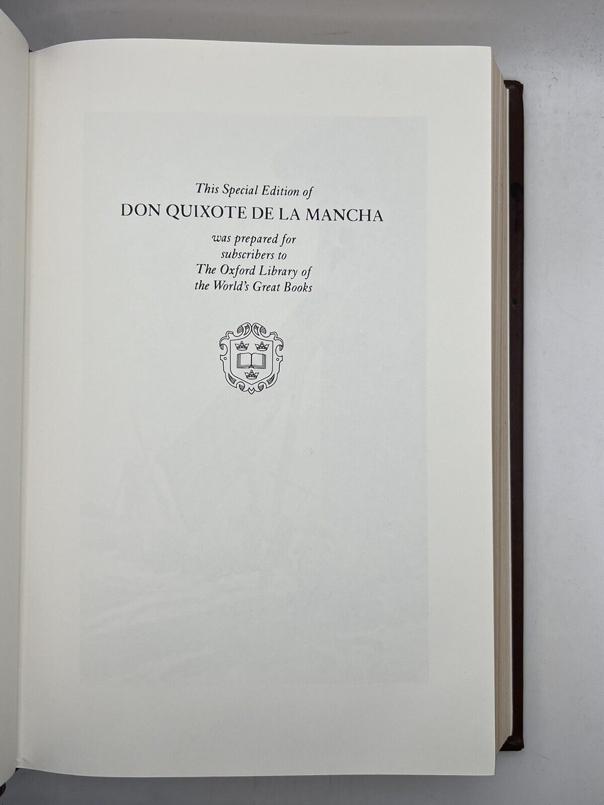 Don Quixote by Cervantes Franklin Library 1981