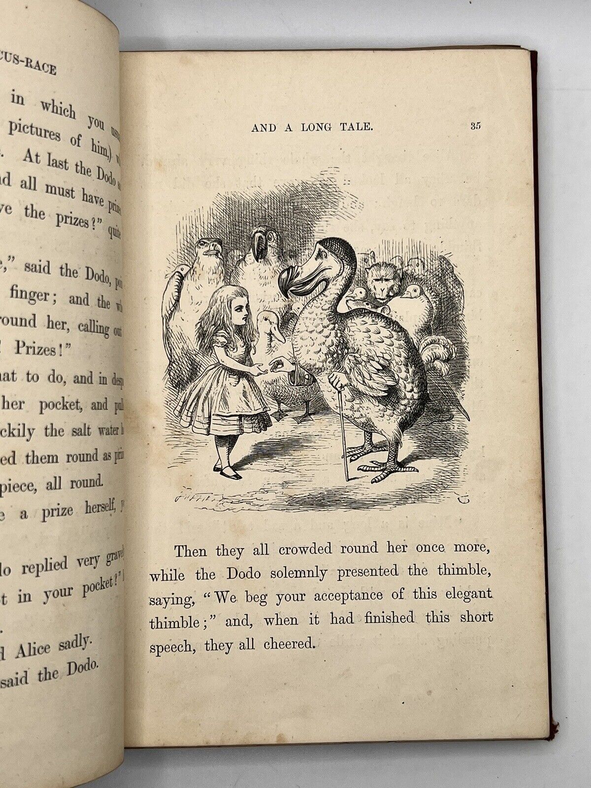 Alice's Adventures in Wonderland by Lewis Carroll 1867 First Edition in Original Cloth