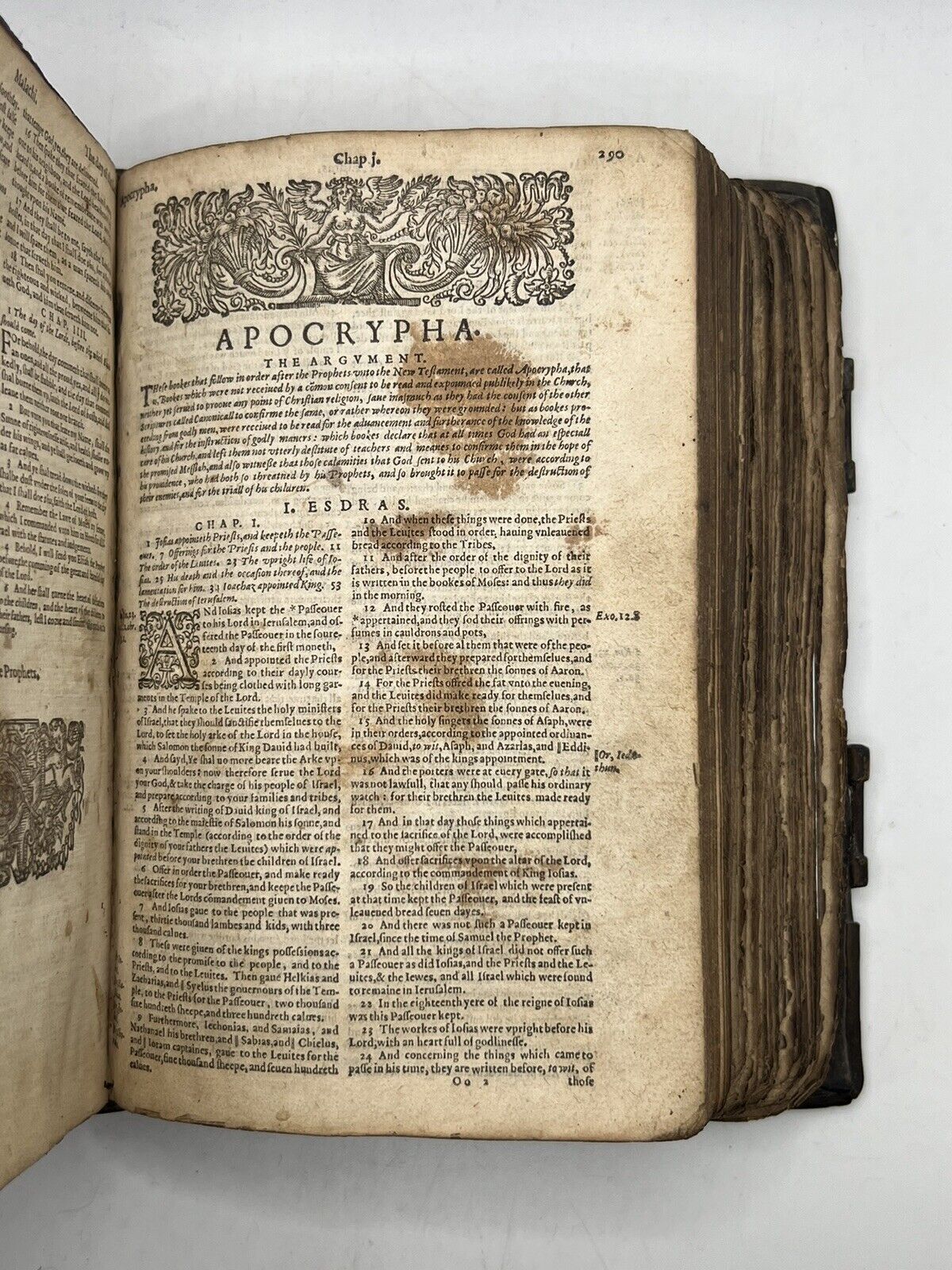 Antique English Bible 1605