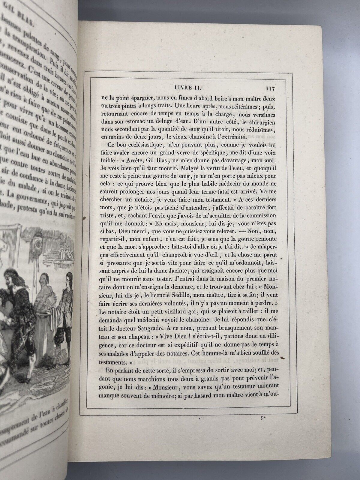 History of Gil Blas of Santillane by Alain-René Lesage 1835