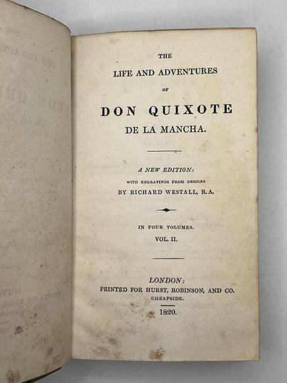 The Life and Adventures of Don Quixote by Miguel De Cervantes 1820