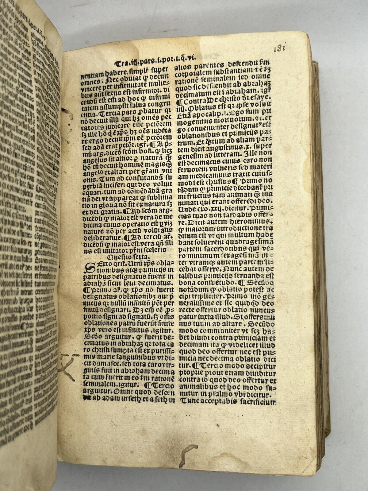 Commentary on Lombard's Sentences 1506