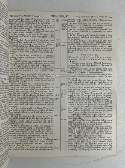 Antique King James Bible c.1870