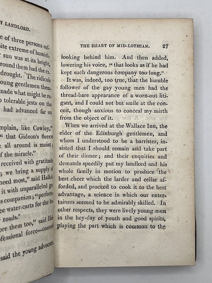 Tales of My Landlord by Sir Walter Scott 1817-1832 First Edition