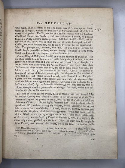 The History of England by David Hume First Edition