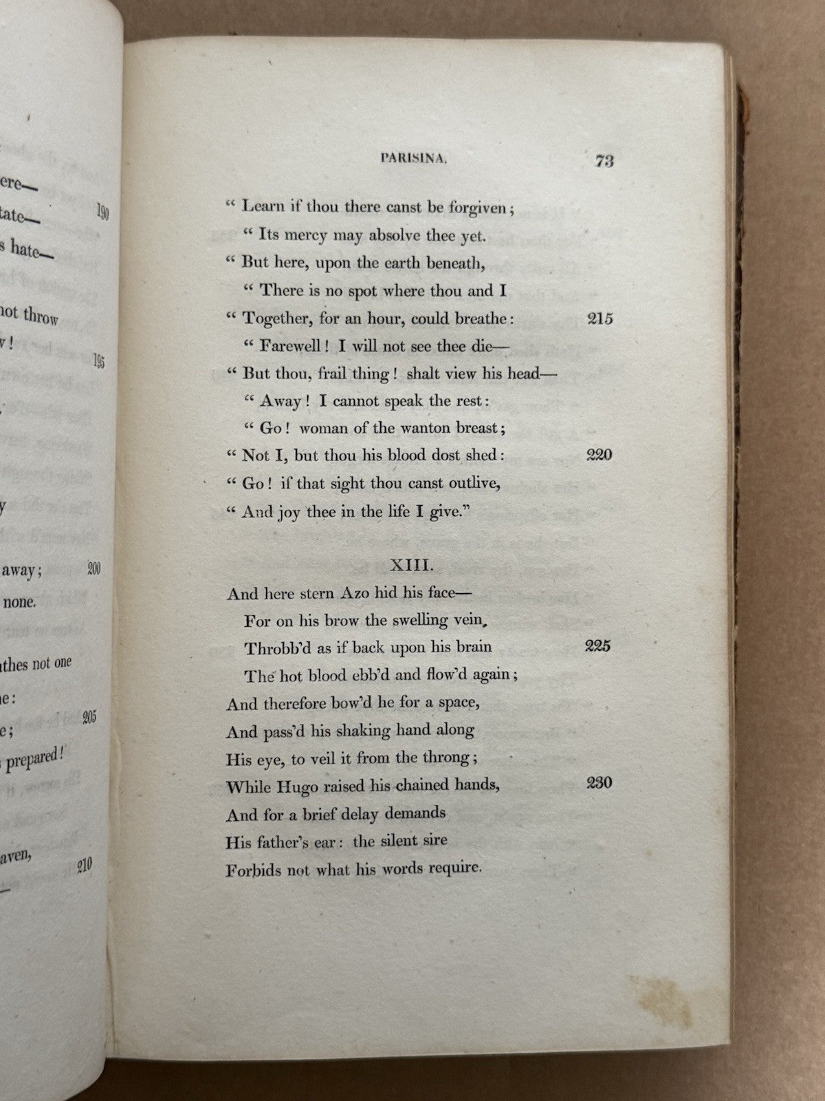 Select Poems by Lord Byron 1823; Childe Harold 1st ed.