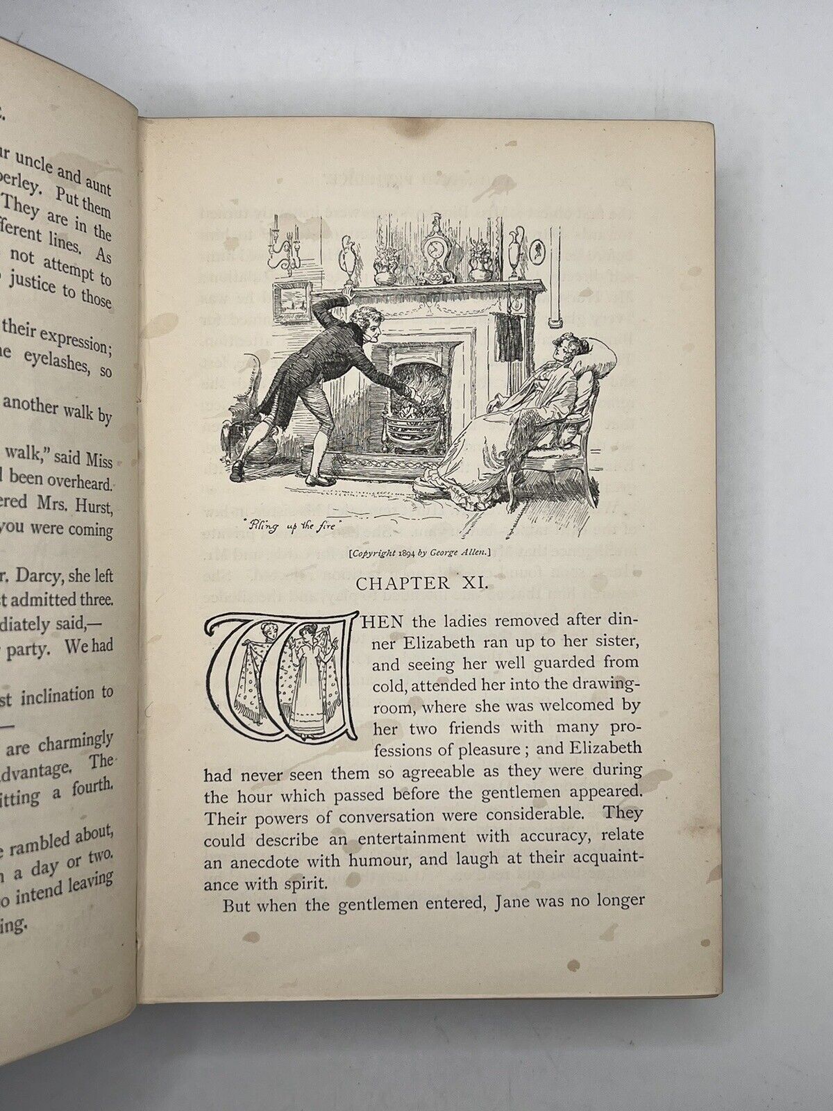 Pride and Prejudice by Jane Austen 1894 First Peacock Edition